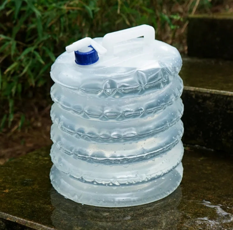 Sammenleggbar vannkanne 15L – enkel lagring av drikkevann